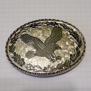 Vintage USA Eagle bird belt buckle